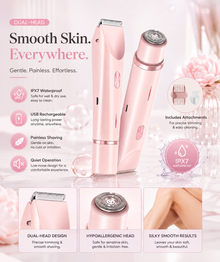 SilkGlide? 2-In-1 Electric Shaver | Smooth & Painless Hair