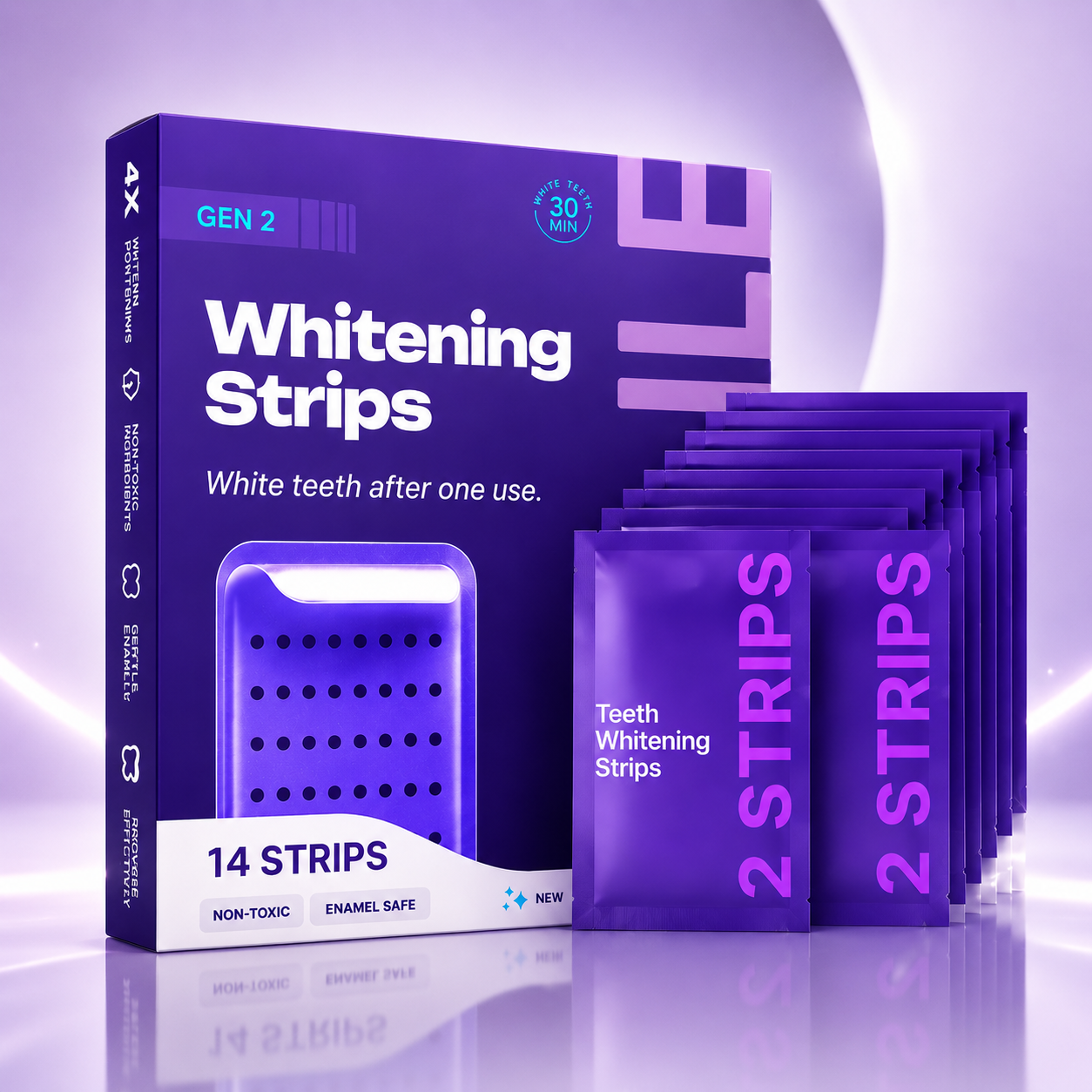 30-Minute Teeth Whitening Strips